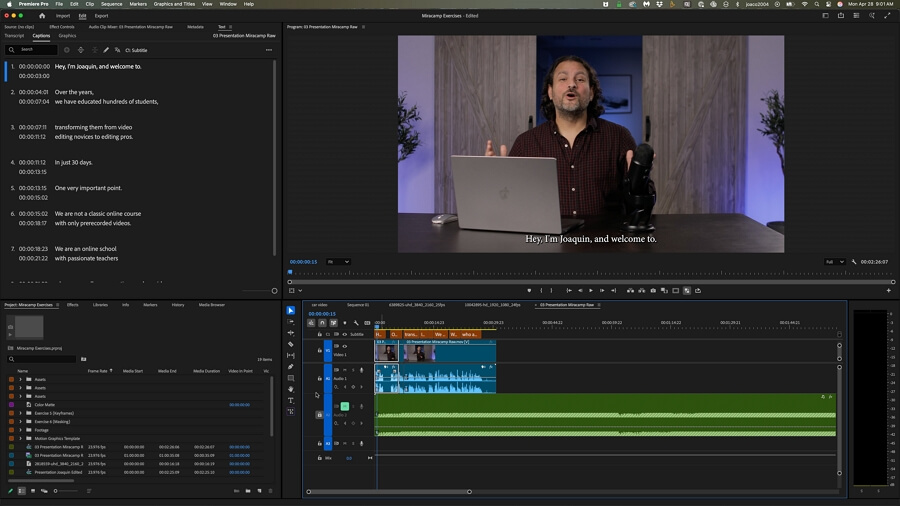 Burn Captions into Video option in Adobe Premiere Pro export settings