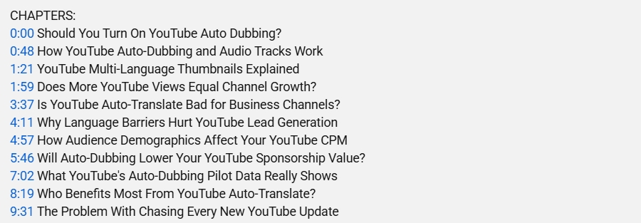 Step-by-Step: How to Add Timestamps to YouTube Videos
