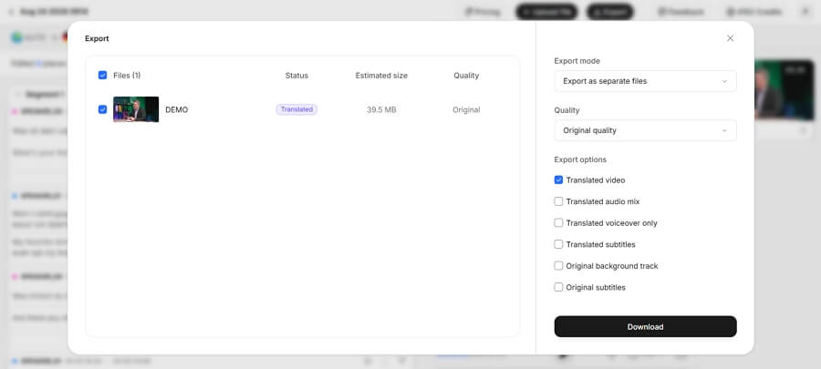  Export Flexible Formats