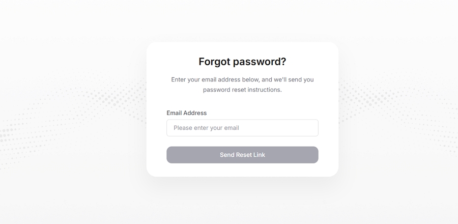Forgot Password