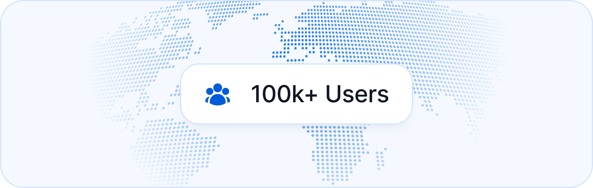 100k Users Achieved