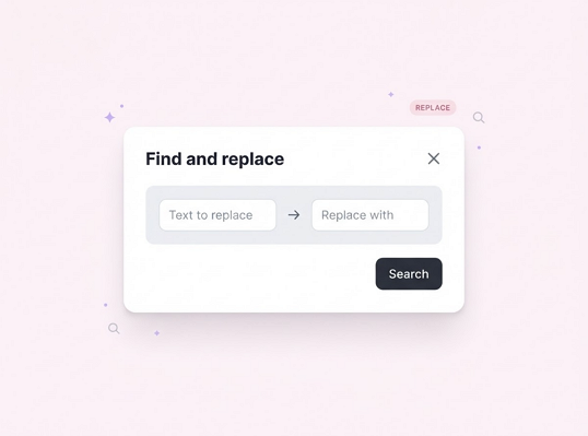 Bulk Search and Replace