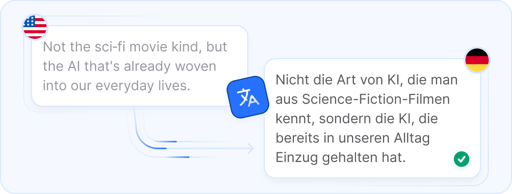 Translate Spoken Dialogue