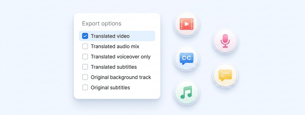Multiple speakers separated into isolated audio timelines