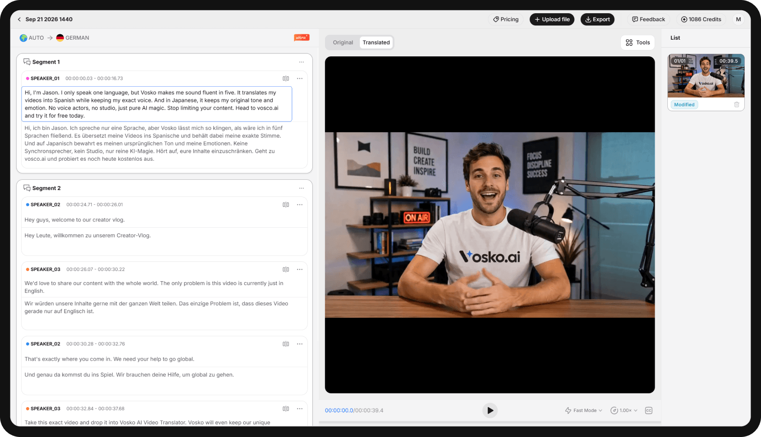 Upload Your Podcast File
